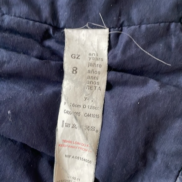 Catimini girls puffer coat - size 8 - Picture 6 of 6